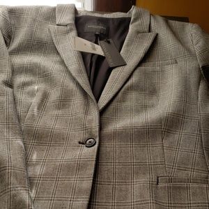 NWT Banana Republic plus sz 18  plaid  blazer